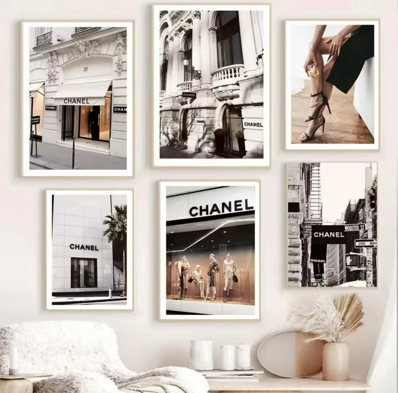 Ch*nel Paris Canvas