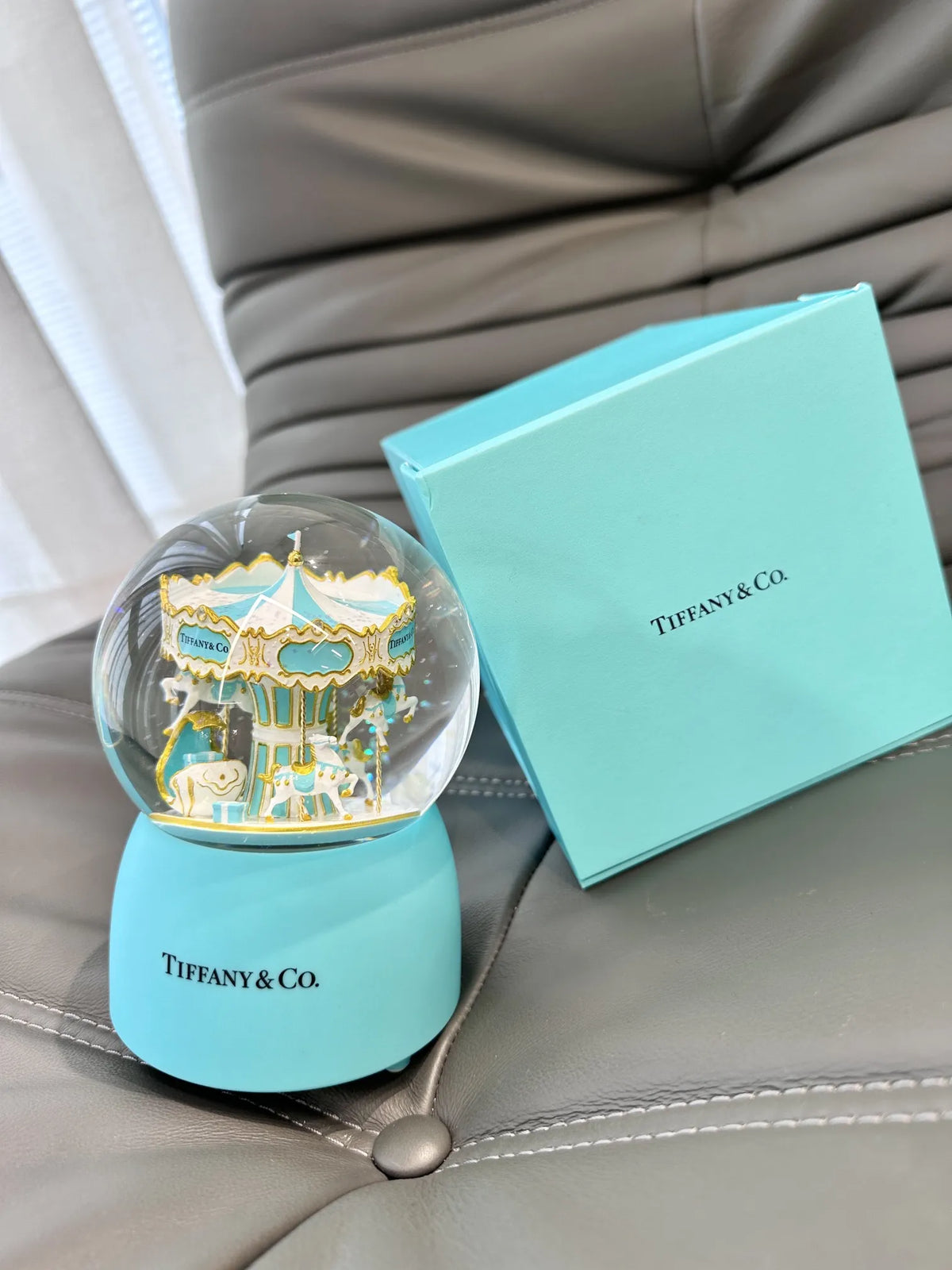 Tiffany Palla di Natale di Cristallo