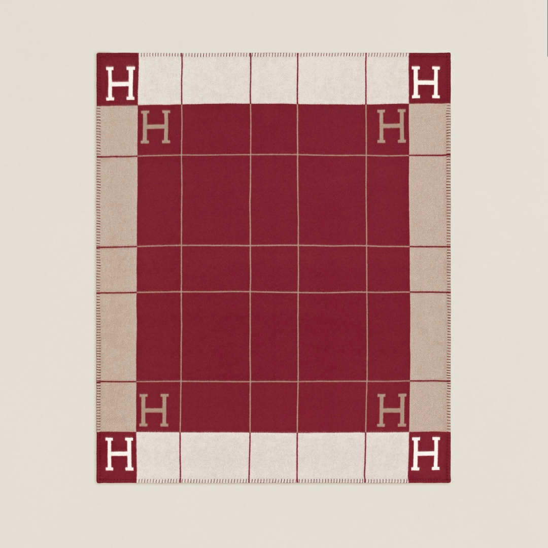 PLAID MATRIX BORDEAUX