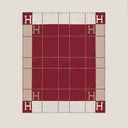 PLAID ORION BORDEAUX