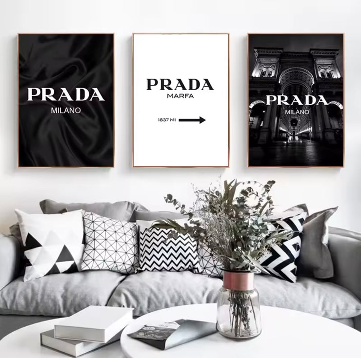 Pr*da Milan Canvas