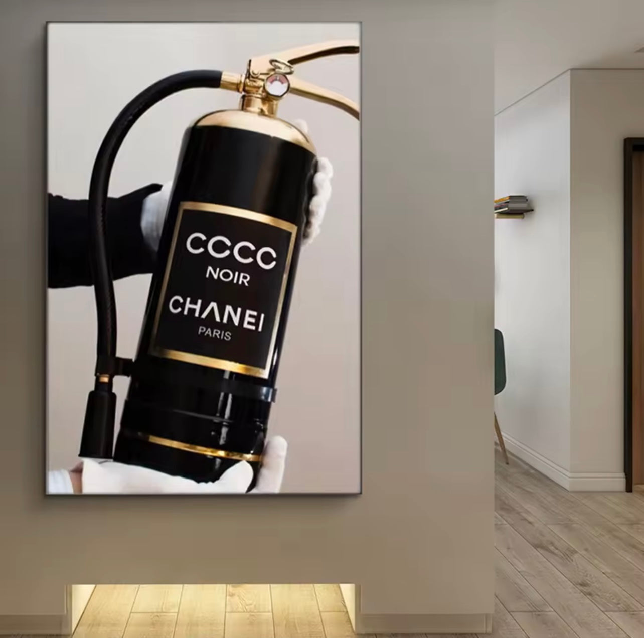 Ch*nel Milan Canvas