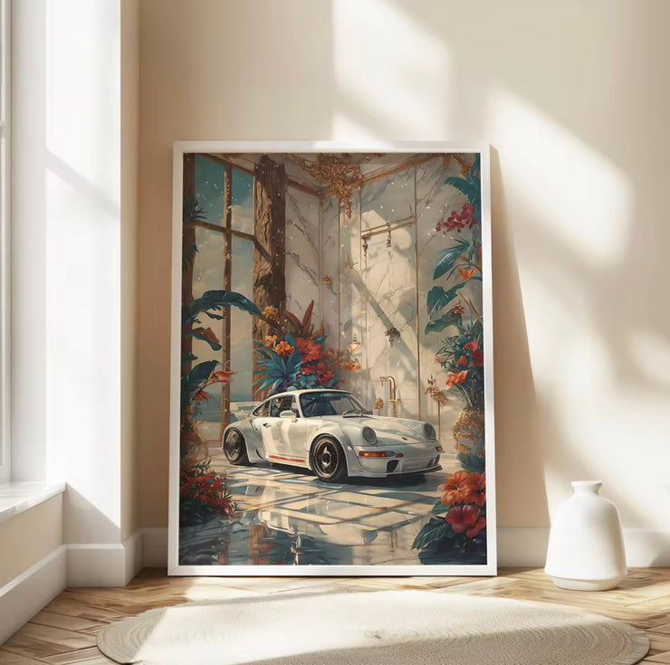 Porsche 911 Wall art RWB