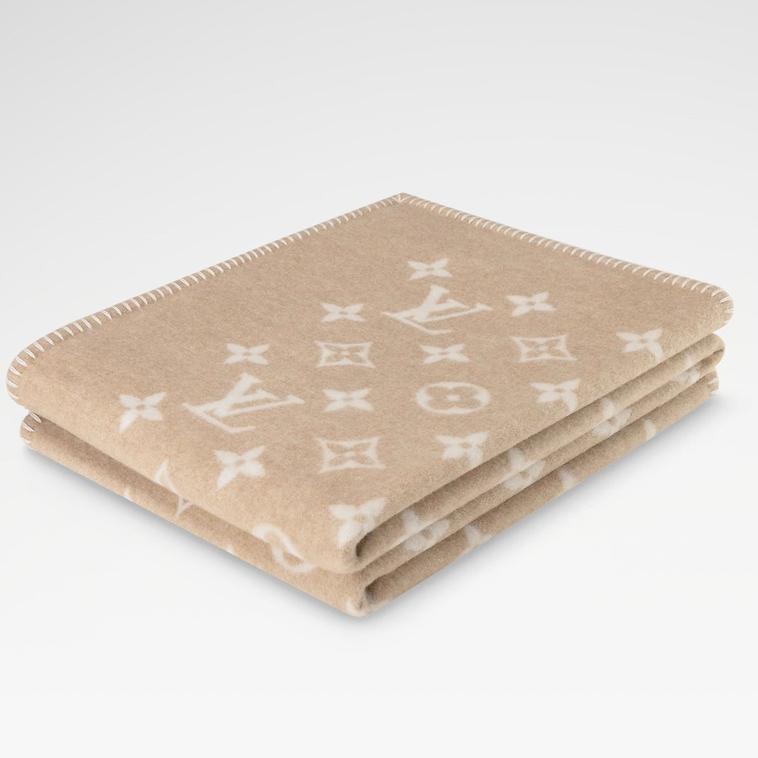 PLAID MONOGRAM BEIGE