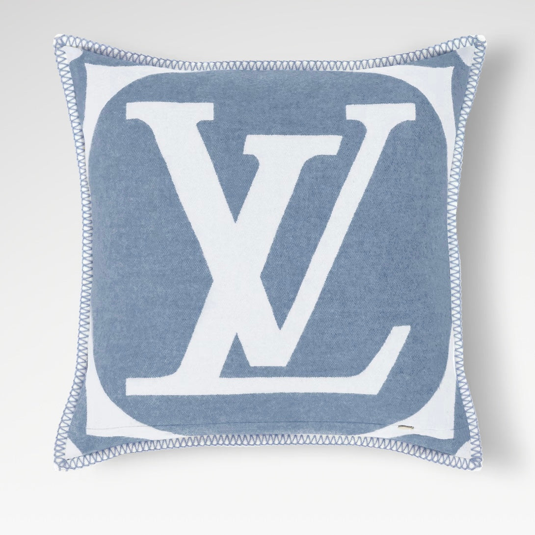 PILLOW CHECKMATE Blue