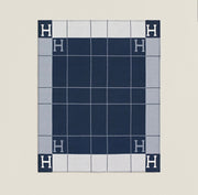 PLAID MATRIX BLU