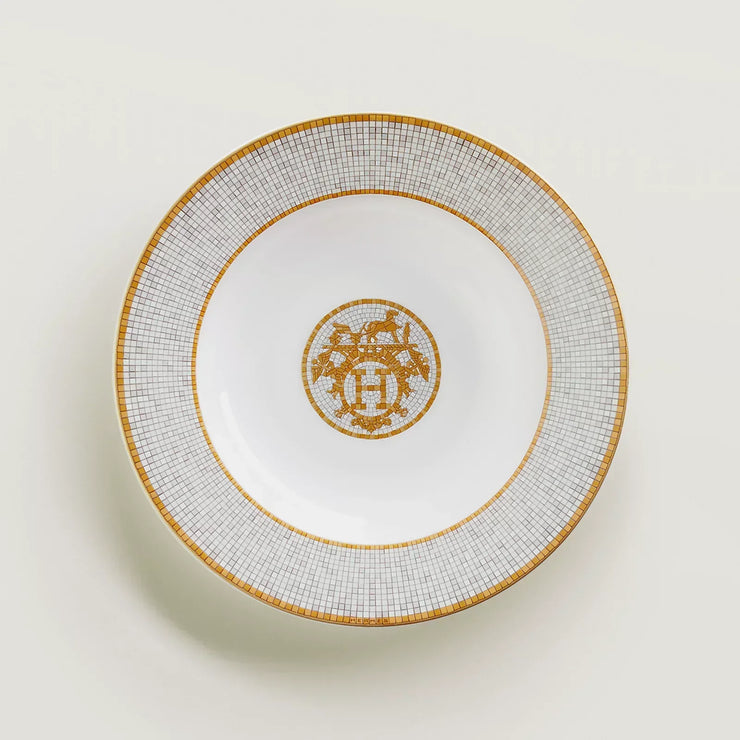 Taza de té y vajilla Hermes Mosaique Au 24